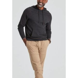 Faherty mirage hoodie sweater  in ash melange